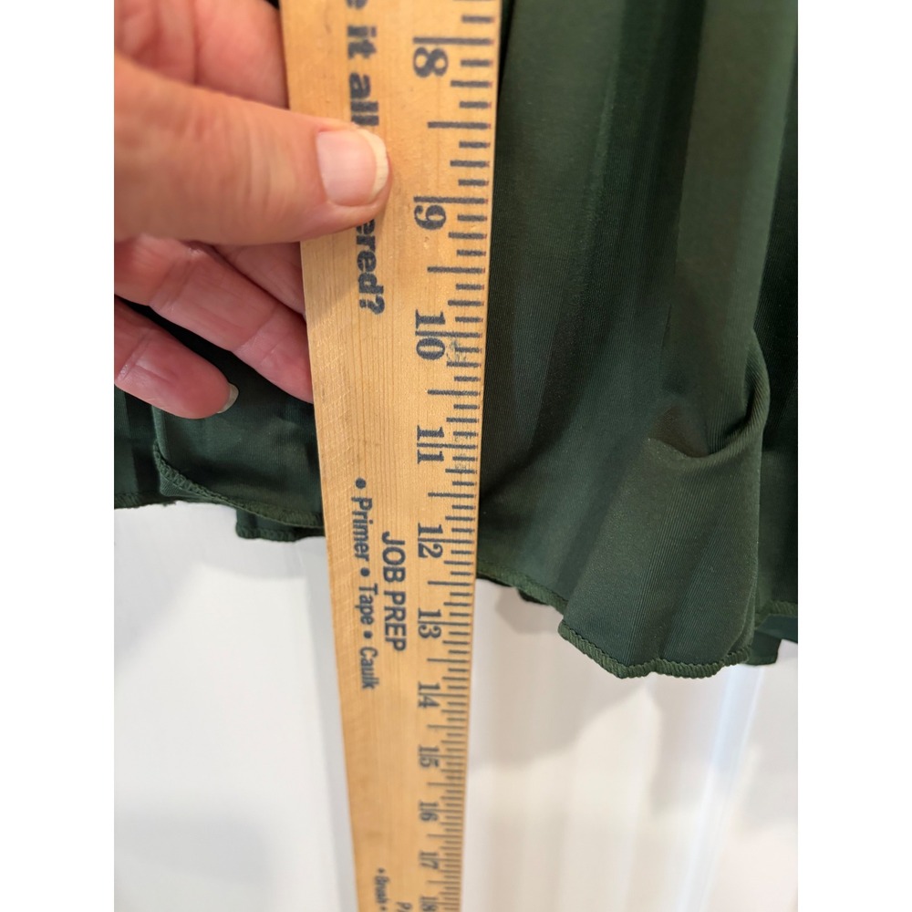 Gold Hinge Womens Pleated Tennis Skort Hunter Green large pickleball preppy - Picture 4 of 8